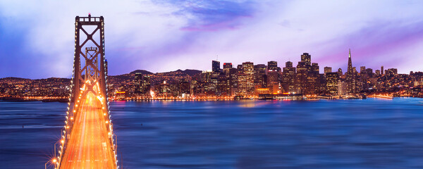 Bay Bridge, San Francisco, California, USA