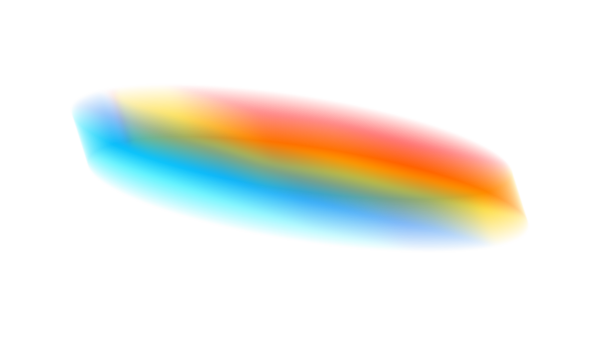 A mesmerizing display of vivid, flowing rainbow hues creating an abstract artistic image.