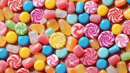 Colorful Candy Background