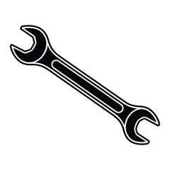 Wrench Vector Spanner Repair Tool Fix Maintenance Equipment