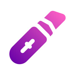 cutter gradient icon