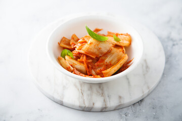 Traditional kimchi cabbage