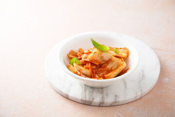 Traditional kimchi cabbage