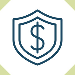 Obraz premium Insurance Icon