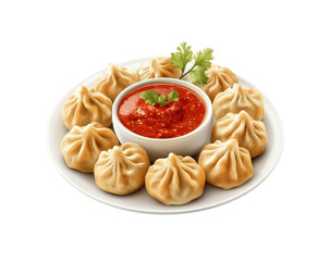 Momos With Chutney