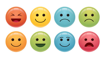 -a-set-of-colorful-emoji-icons--each-with-a-unique