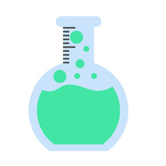Science Test Tubes Rack Illustration