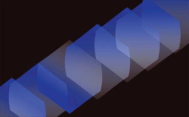 Abstract black background geometric design