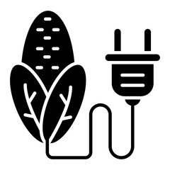 Modern design icon of electric cob