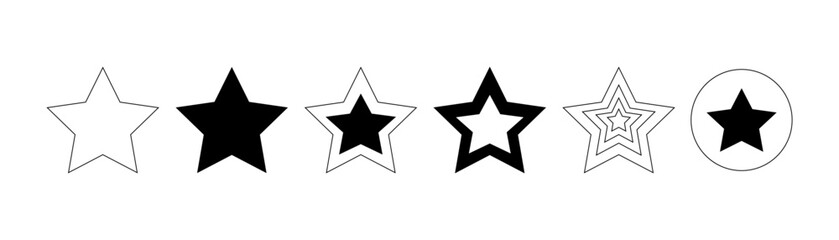 star figure abstract forms for design