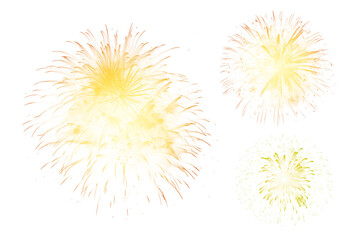 Obraz premium Golden Willow Firework PNG, Cascading Gold Firework on Transparent Background. Elegant isolated firework for luxury events, New Year's celebrations, and festive designs, golden firework.