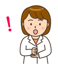 薬剤師上半身_女！