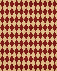 Vintage Circus  Pattern Background, Old Festive Template, Poster Design, Circus Flyer, Card, Festival, Carnaval, Red