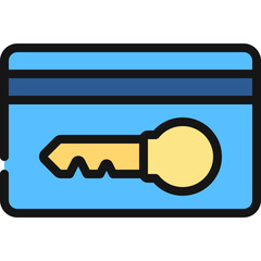 Key Card Icon