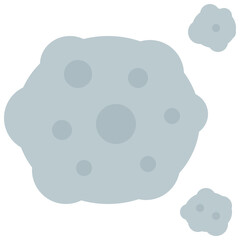 Asteroids Flying Icon