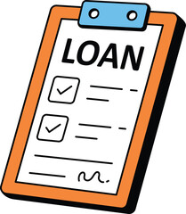 Loan Application Form Icon