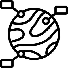 Planet Analysis Icon