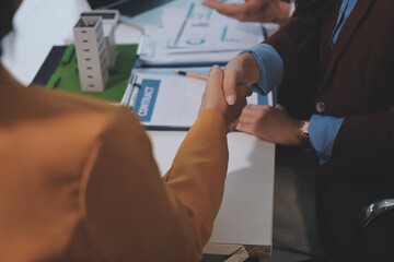 Buyers and real estate agents have agreed to buy and sell by