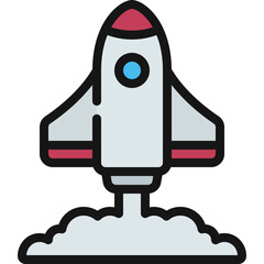Rocket Launch Icon