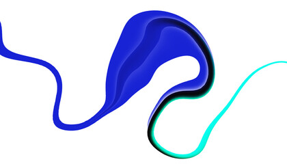 Dynamic abstract flow in vibrant blues and greens for modern designs and tech presentations