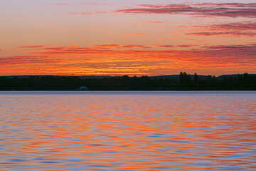 Schwielow lake close to Potsdam, Brandenburg, Germany