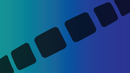 Abstract blue background with squares