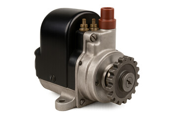 Vintage magneto ignition system with gear mechanism