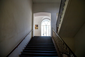 Fototapeta premium stairway to the church