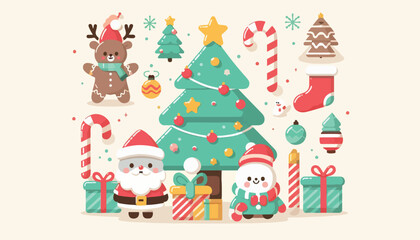 Christmas winter theme background