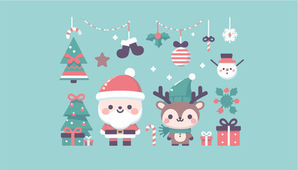Christmas winter theme background