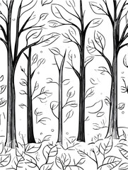 Aus der Serie: Coloring Page - vectorized - From Flowers to Graffiti, Vacation, Fun, Drinks and Animals - Package