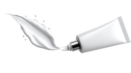 skincare product moisturizer lotion beauty treatment hygiene concept isolated on white background