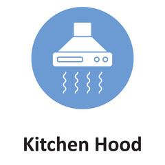 Cooker hood Vector icon which can easily modify or edit
