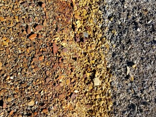 Natural Stone and Gravel Texture Background – Earthy Abstract Surface. Ideal as a background or texture for graphic design, 3D rendering, web design, or creative projects.