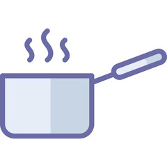 Cooking Icon – Kitchen and Food Preparation Symbol, Chef and Culinary Illustration