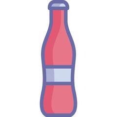 Cola Icon – Carbonated Soft Drink, Soda Beverage Illustration, Refreshing Drink Symbol