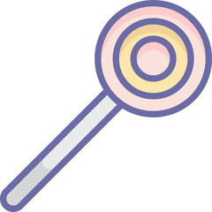 Confectionery Icon – Sweet Treats Symbol, Candy and Dessert Illustration, Bakery Sweets Icon