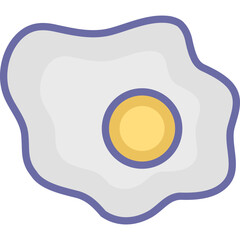 Breakfast Icon – Morning Meal Symbol, Healthy Breakfast Illustration, Food and Dining Icon