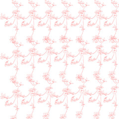 seamless pattern with flowers background abstract roses 