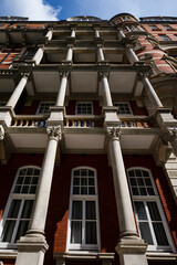 London - 06 28 2022: Facade of a building in Prince Consort Rd