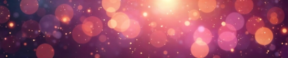 Dreamy Ethereal Bokeh Lights Soft Blurred Background for Romantic Designs