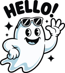 Halloween Spokie  vector with hallo typography design art illustrator