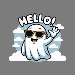 Halloween Spokie  vector with hallo typography design art illustrator
