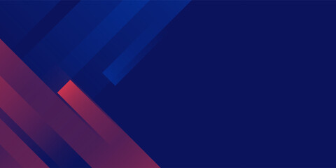 Obraz premium simple red blue abstract background with gaming style for banner and eventPrint