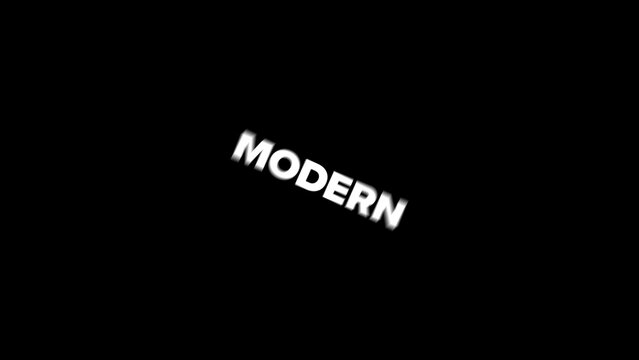 Bold Modern Text Panels