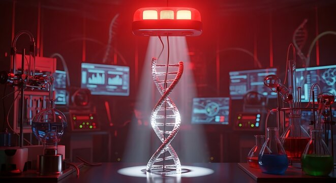 Laboratory DNA Analysis Scientific Exploration of Genetic Code