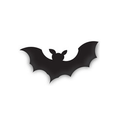 Cute Halloween icon set with ghost, pumpkin, spider, bat, and potion bottle illustration