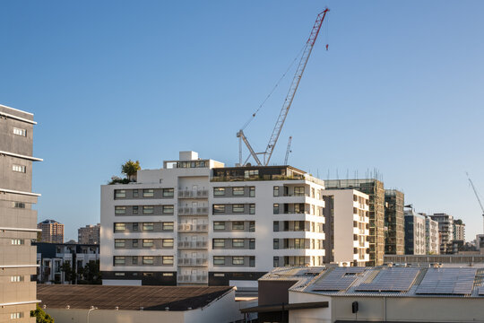 urban apartment buildings