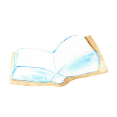 Watercolor Christian illustration.Watercolor hand-drawn illustration.