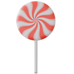 lollipop isolated on white